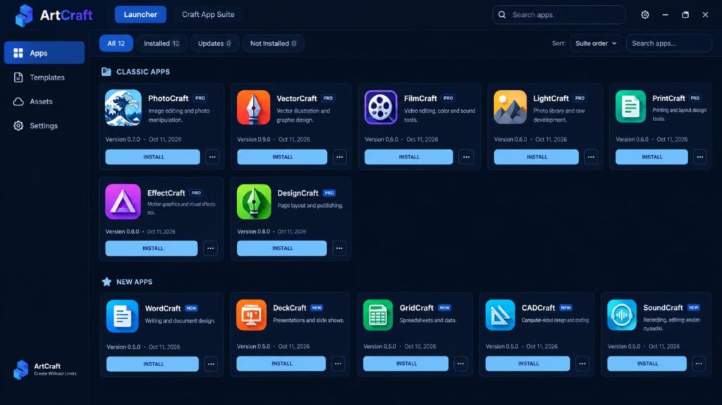 artcraft ai software free alternative to adobe creative cloud