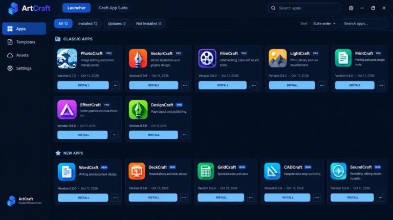artcraft ai software free alternative to adobe creative cloud