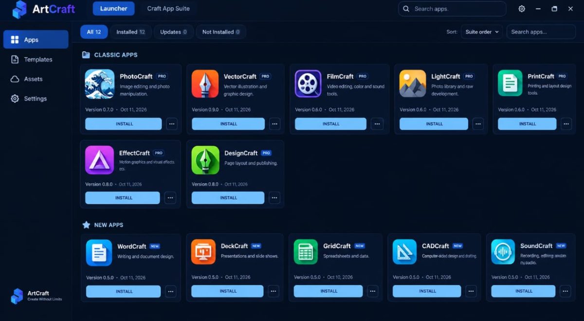 artcraft ai software free alternative to adobe creative cloud